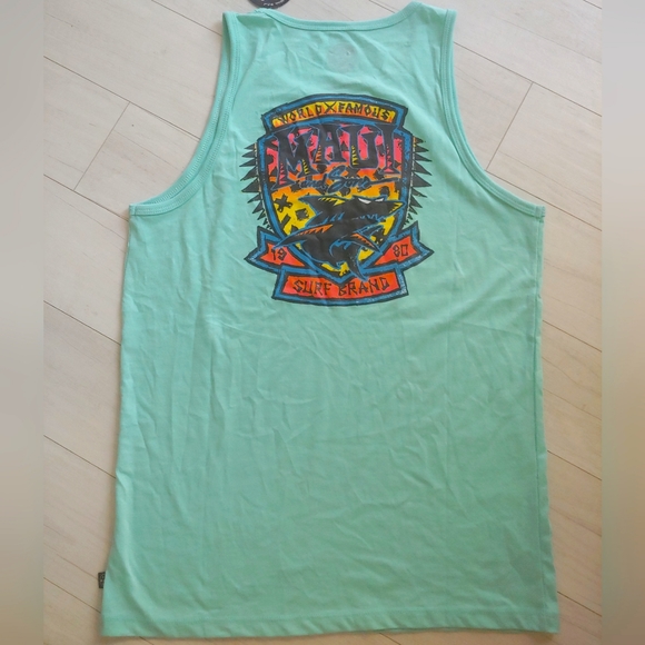 MAUI and Sons NEW World Famous Tank Top Celadon - Picture 2 of 6